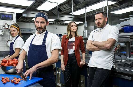 "לא מופתע ממנו". הבן, גורי אלפי, ב"הטבח"// צילום: אוהד רומנו, באדיבות yes